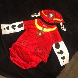 18 month paw patrol onsie and hat